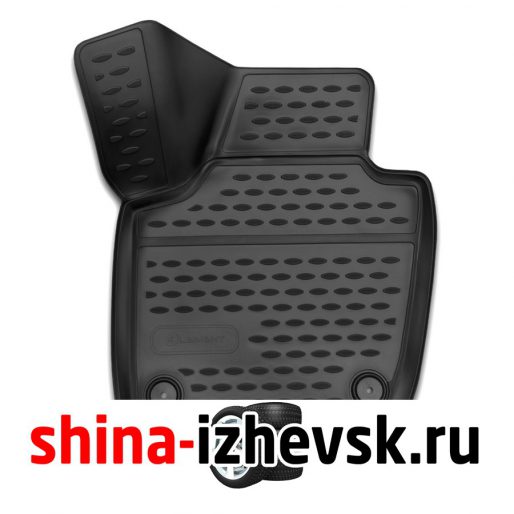 Коврик Autofamily коврики 3D в салон для SKODA Rapid, 2013- , передний левый, 1 шт. ) в Ижевске